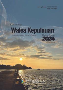 Kecamatan Walea Kepulauan Dalam Angka 2024