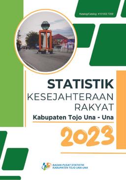 Statistik Kesejahteraan Rakyat Kabupaten Tojo Una-Una 2023