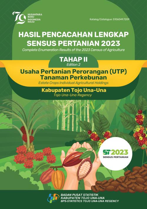 Hasil Pencacahan Lengkap Sensus Pertanian 2023 - Tahap II: Usaha Pertanian Perorangan (UTP) Tanaman Perkebunan Kabupaten Tojo Una-Una