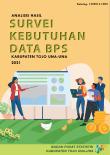 Analisis Hasil Survei Kebutuhan Data BPS Kabupaten Tojo Una-Una 2021