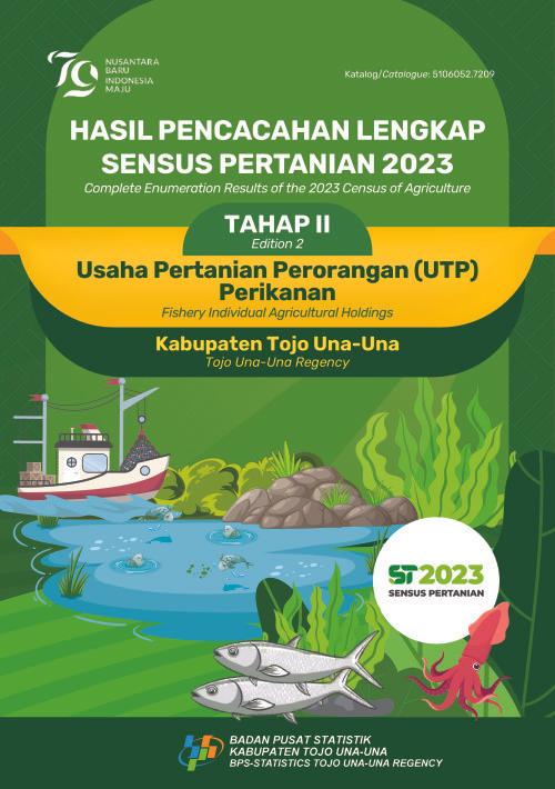 Complete Enumeration Results of the 2023 Census of Agriculture - Edition 2: Fishery Individual Agricultural Holdings Tojo Una-Una Regency