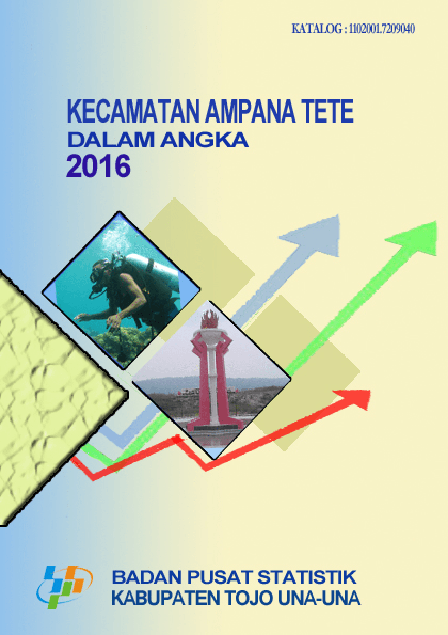 Ampana Tete Subdistricts in Figures 2016